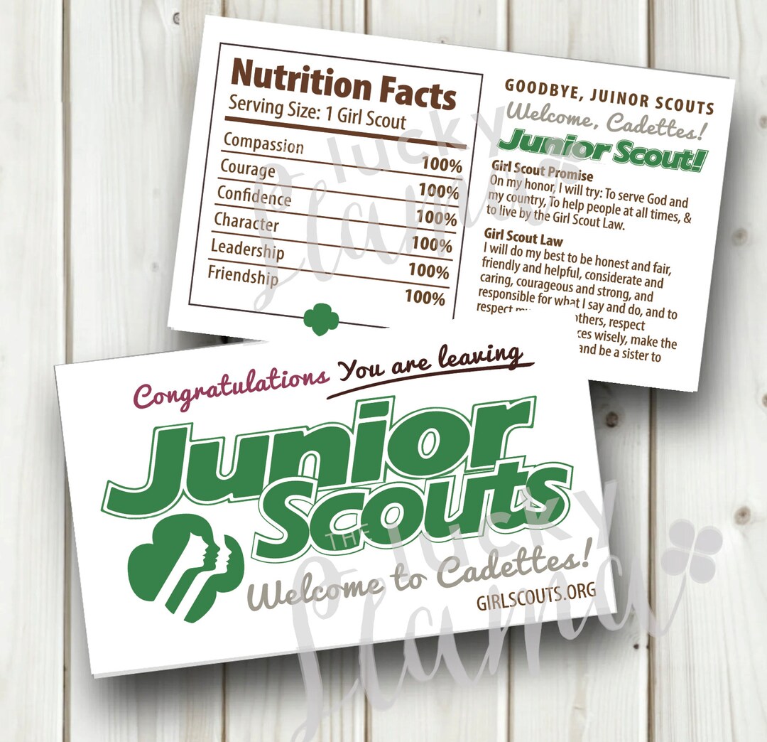 Welcome to Cadettes! Girl Scout Junior Mints/scouts (for Cadettes ...