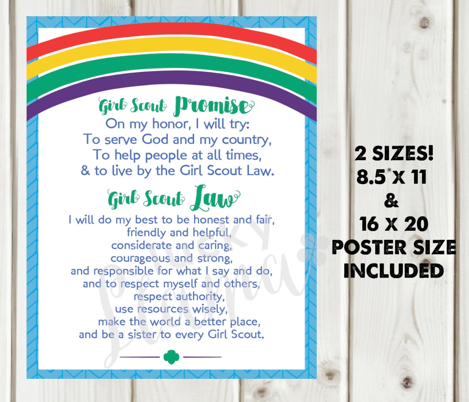 girl-scout-promise-law-printable-sign-rainbow-version-etsy