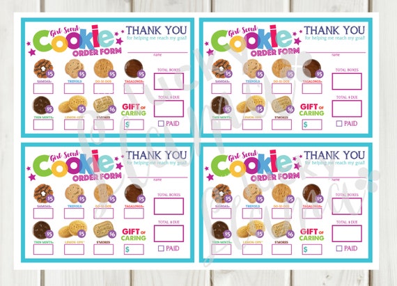 It's just a photo of Girl Scout Cookie Order Forms Printable in goal getter order It is an image of Girl Scout Cookie Order Forms Printable in goal getter order