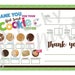 LBB Girl Scout Cookie Thank You/Order Form/Receipt - all 9 cookies - instant download Printable