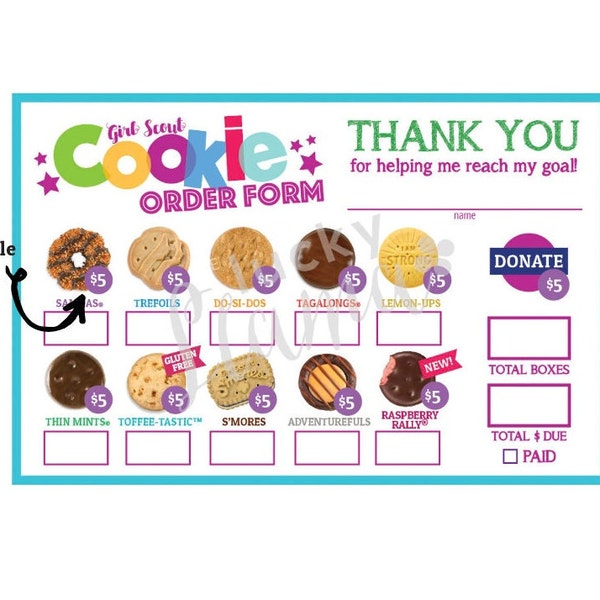 Girl Scout Cookies 2023 Etsy