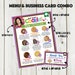 Printable Custom Girl Scout Cookie Photo Menu and Business Card (Digital print only)