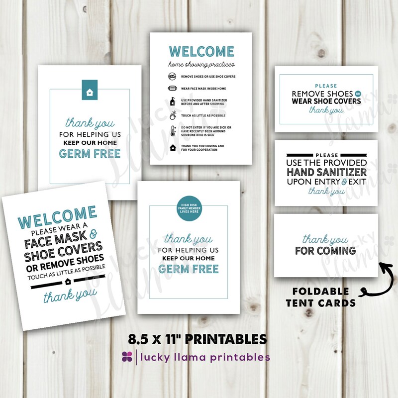 Free Open House Printables - Etsy