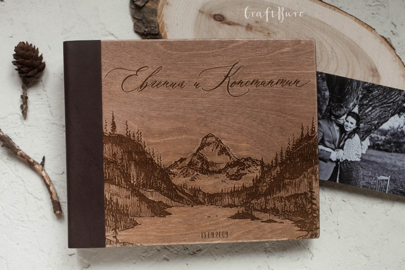 Personalized 4x6 5x7 photo album Wedding photo album