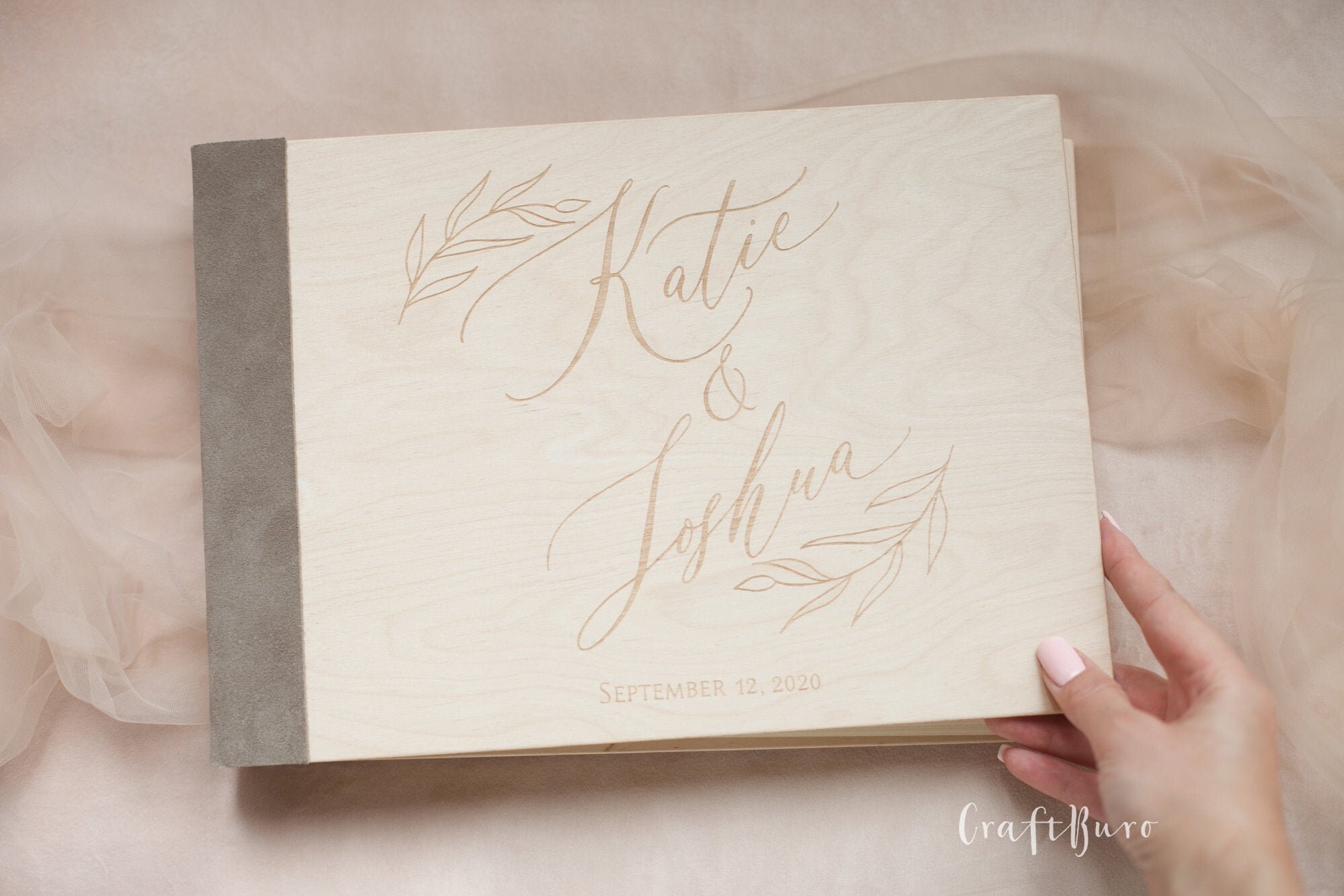 5x7 photo album Personalized photo album scrapbook 4x6 Etsy