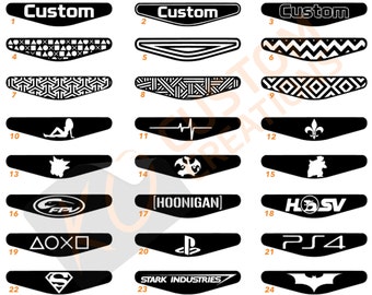 Custom Playstation 4 Light Bar Decal X1 PS4 Lightbar Controller Stickers