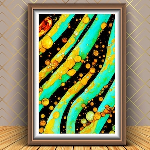 Abstract Art Print No19: Modern Home Decor (Digital Download)