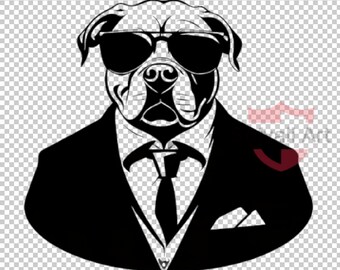 Pitbull SVG ,No2 PNG transparente , descarga instantánea PITBULL Clipart , Pitbull Silhouette Svg ,American Pitbull svg cricut ---SofyaliArt