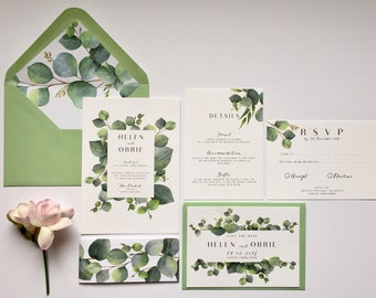 printable wedding invitation etsy