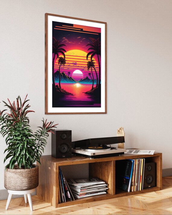 West Coast Synthwave | 1980's Retro Style | Neon Sunset