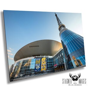 Nashville Predators Bridgestone Arena | Tennessee Photography | NHL Gifts | Hockey Stadium Print | Canvas | Metal Prints | Home Office Decor