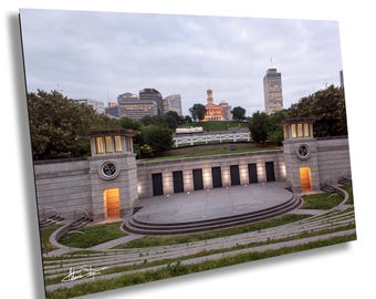 Tennessee State Capitol: Nashville Skyline Bicentennial Park Photography Print