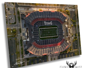Tennessee Titans Nissan Stadium: NFL Memorabilia Prints