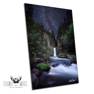 Toketee Falls | Oregon Waterfalls | Umpqua National Forrest | Waterfall Art | Landscape Photography | Stars | Metal Prints | Canvas Prints
