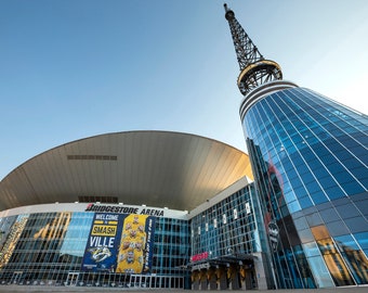 Nashville Predators Bridgestone Arena | Tennessee Photography | NHL Gifts | Hockey Stadium Print | Canvas | Metal Prints | Home Office Decor