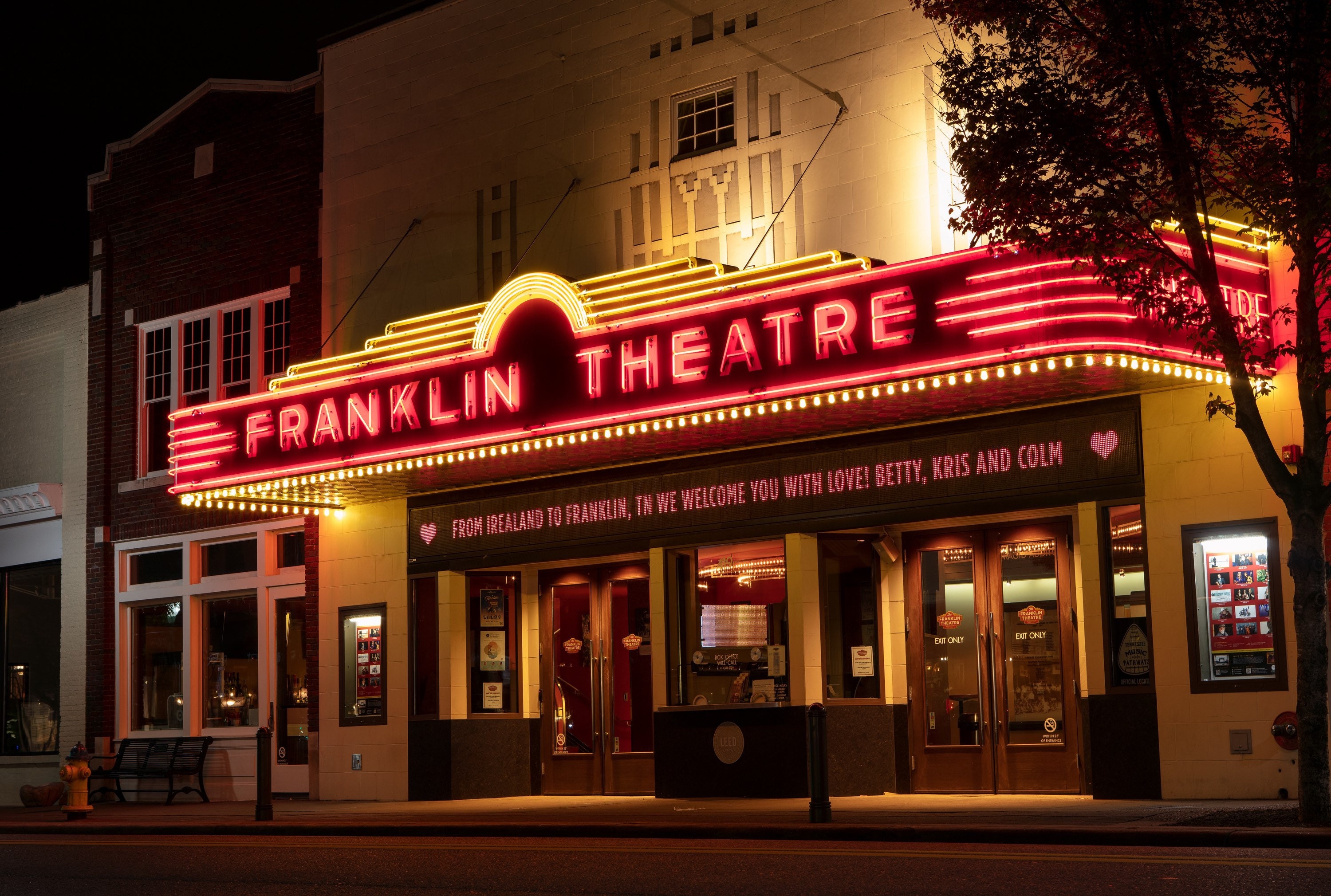 Franklin, TN Canvas Art Print – “Main Street” – 11 x 14 – Roots in Tennessee