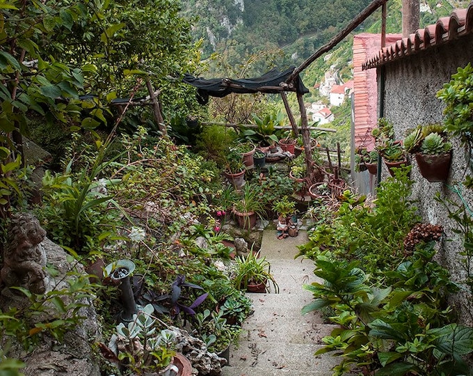 Pontone Home Garden | Amalfi Mountains | Italian Country Side | Canvas Prints | Metal Prints | Italy Photography | Home Office Decor