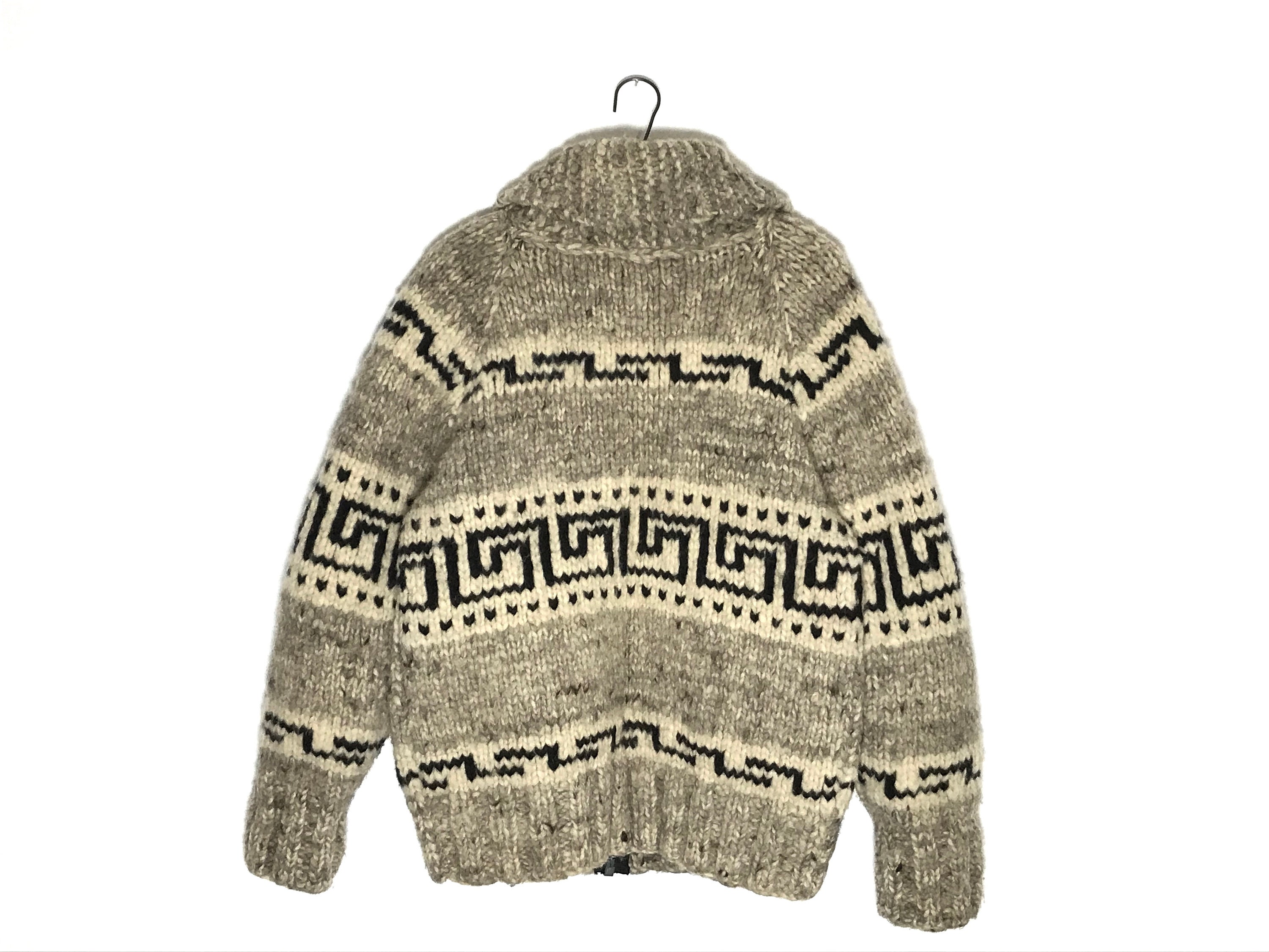 Vintage cowichan sweater cowichan sweater men cowichan Etsy