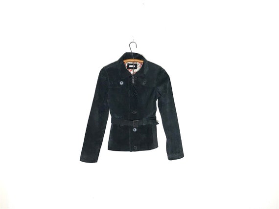 vintage suede jacket | suede jacket XS | suede tre