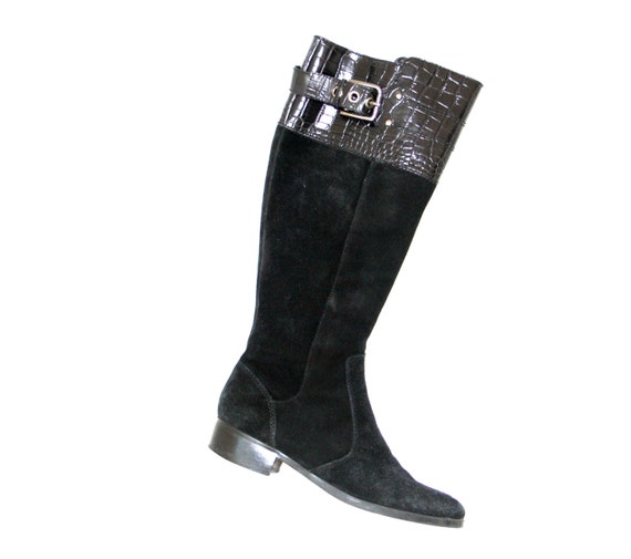 knee high boots | vintage riding boots | vintage b