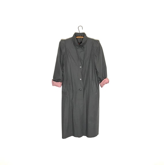 vintage trench coat| grey trench coat | spring jac