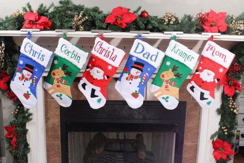 Personalized Christmas Stockings, Character Christmas Stocking, Custom Holiday Stockings, Christmas Stockings, Personalized