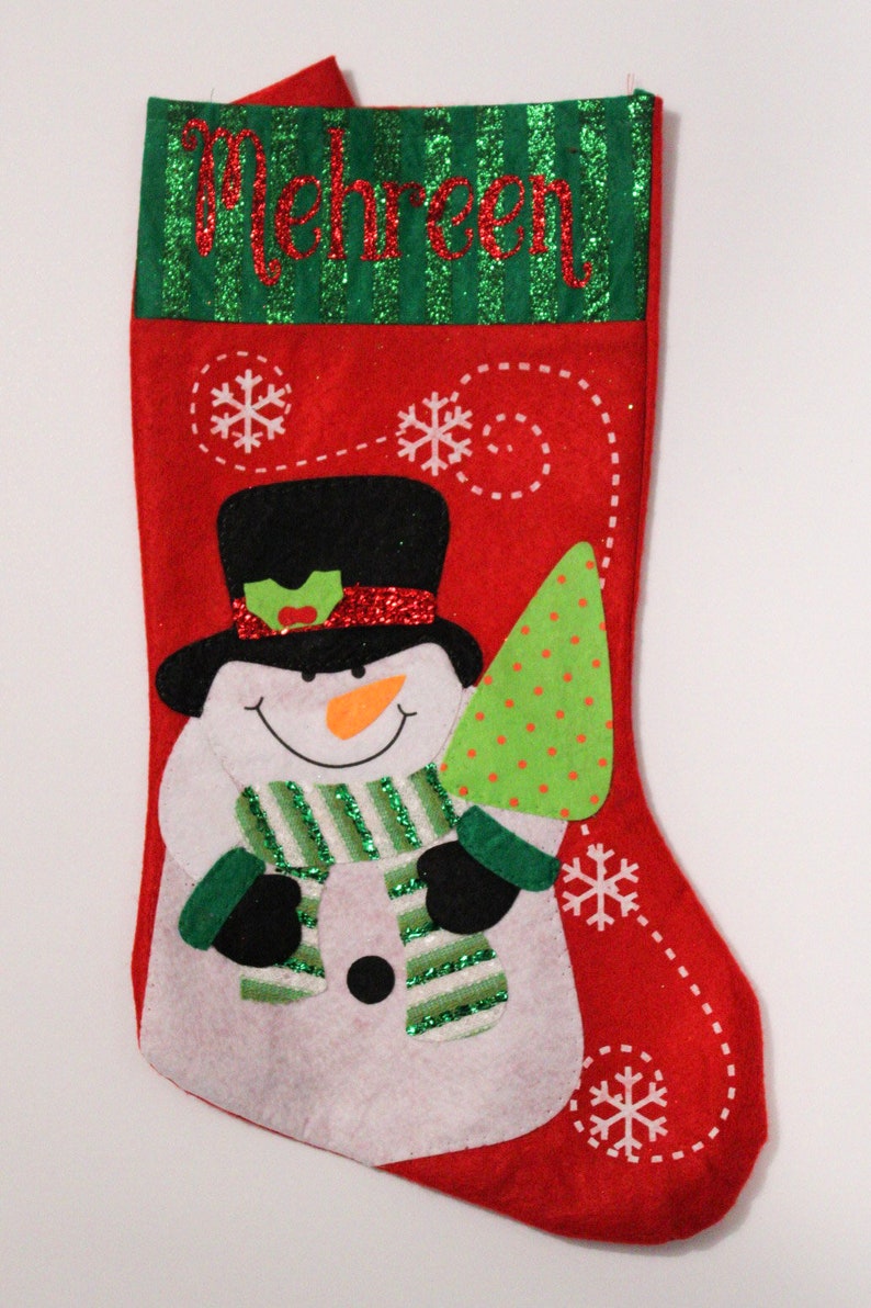 Personalized Christmas Stockings Personalized Family Etsy