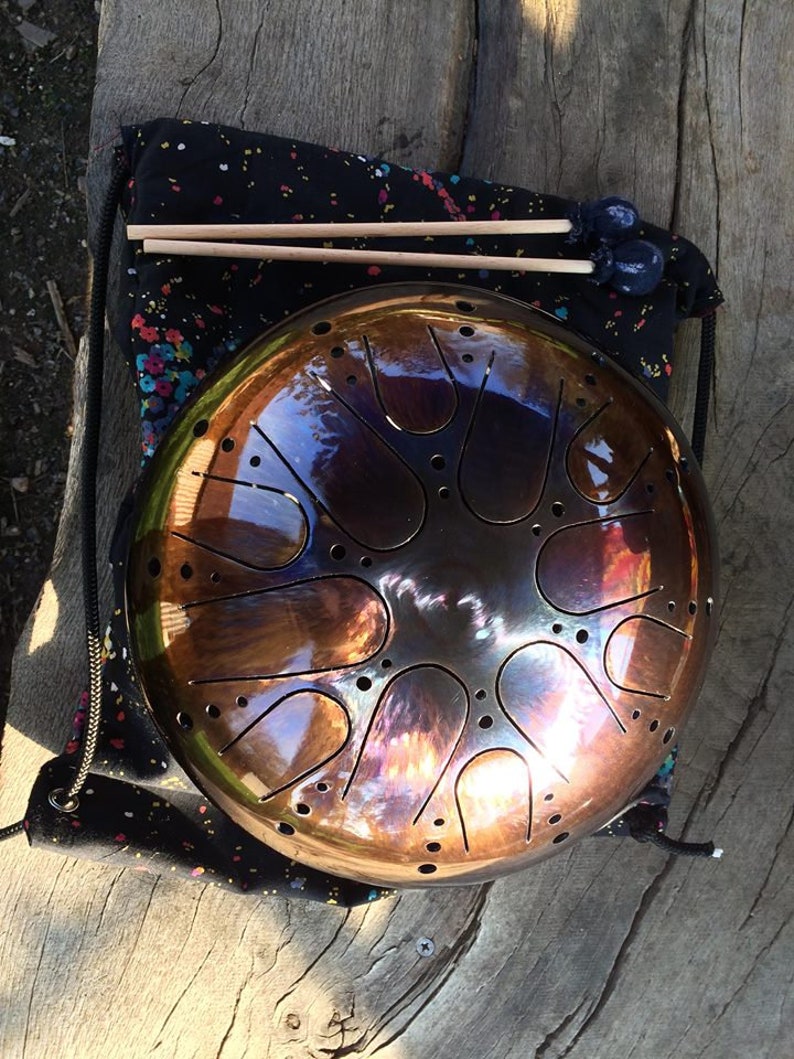 Tank Drum Handpan Steel Tongue Drum Hank Drum Slit drum Etsy