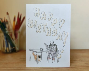 Farting Birthday Card