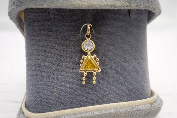 CZ Kids, November Girl Charm