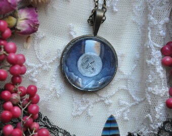 Rune Gebo - médaillon peint à la main