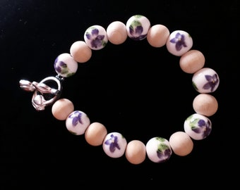 Bracelets "Porcelain Beads" 3 choices