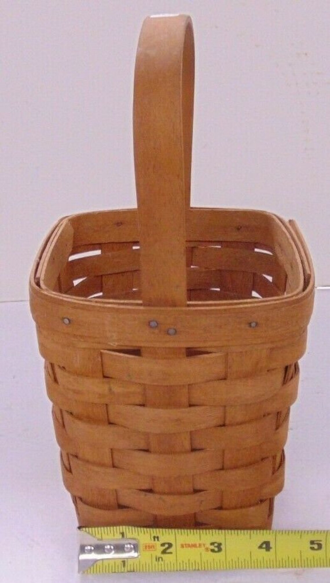 Vintage Collectible LONGABERGER Woven Basket DRESDEN OHIO Etsy