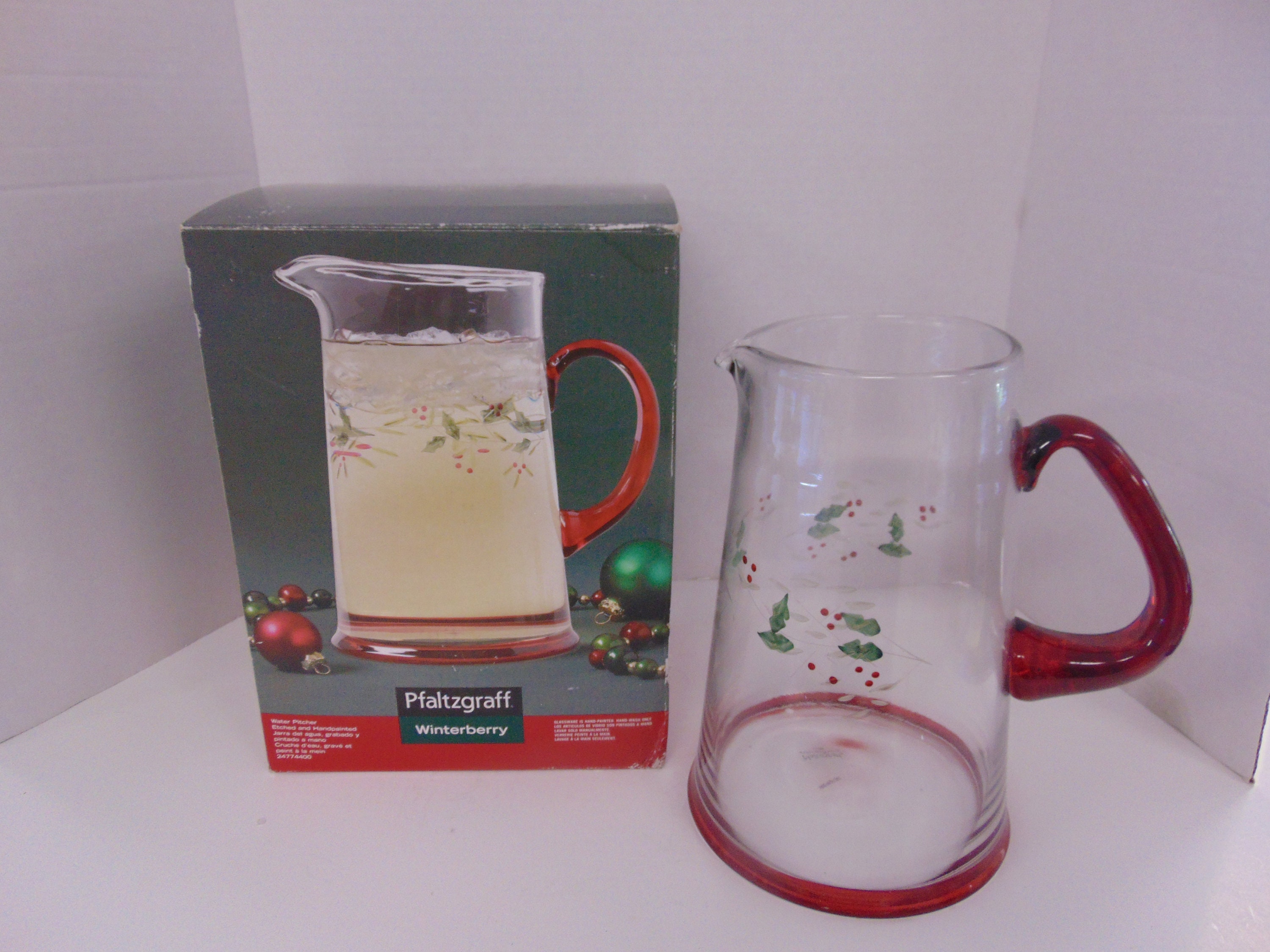 Pfaltzgraff Winterberry Water Pitcher