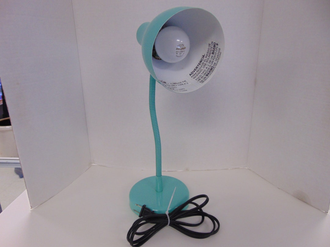 Vtg Intertek Asia Lighting TB-714R Gooseneck Desk Lamp JC754-6 - Etsy