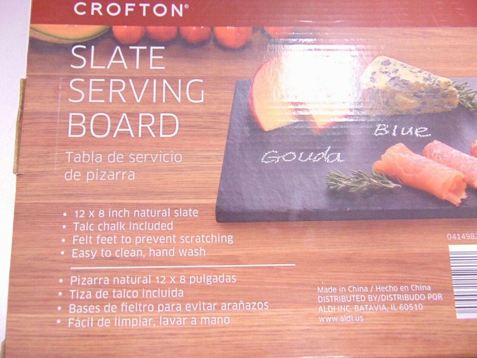 Crofton Black Slate Serving Cutting Board Meat Cheese ETC Etsy