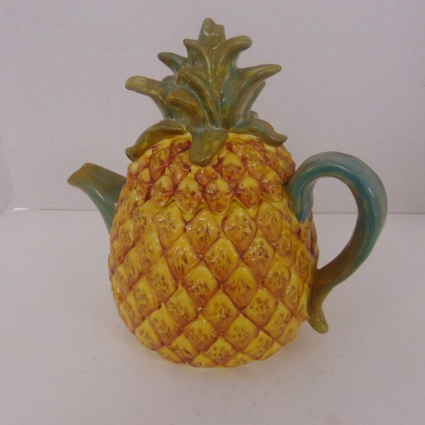 Vintage Pineapple Ceramic Teapot JC754-12