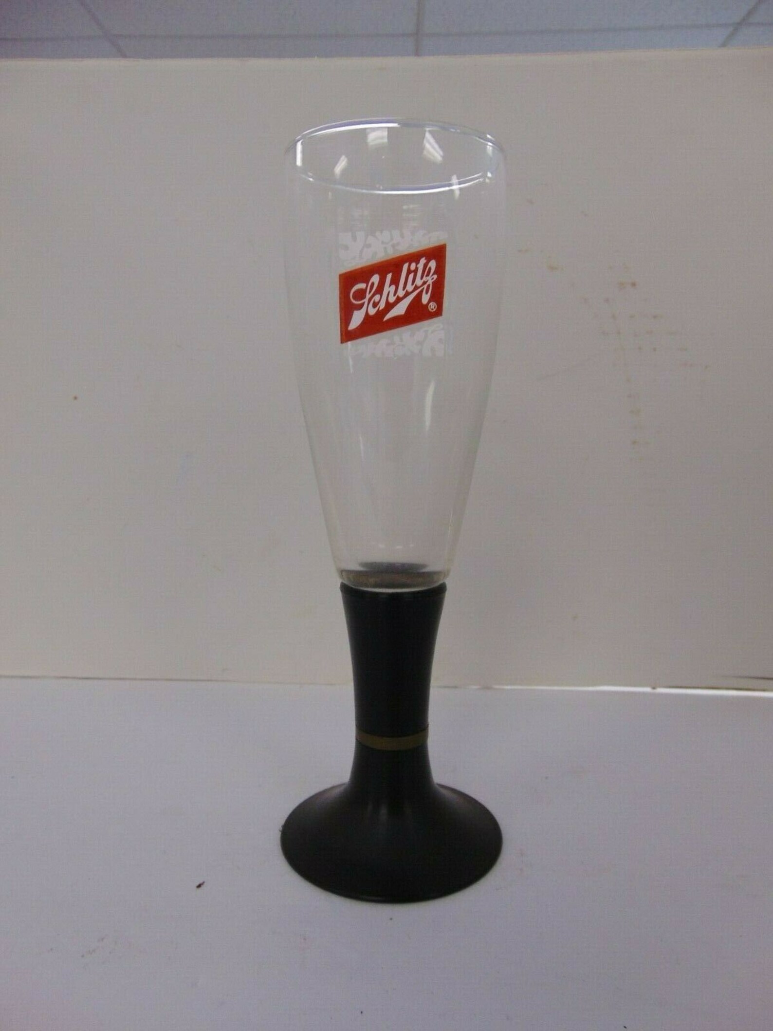 Vintage SCHLITZ Beer Glass 9 Tall Beer Memorabilia About Etsy
