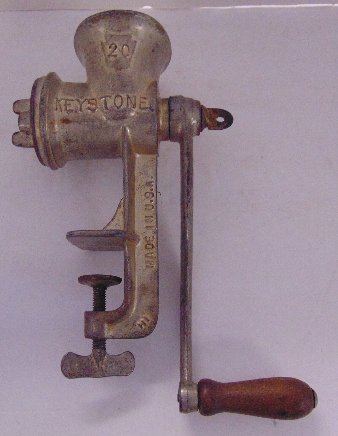 Vintage Keystone 20 Meat Grinder C. I. Co Boyertown PA Etsy
