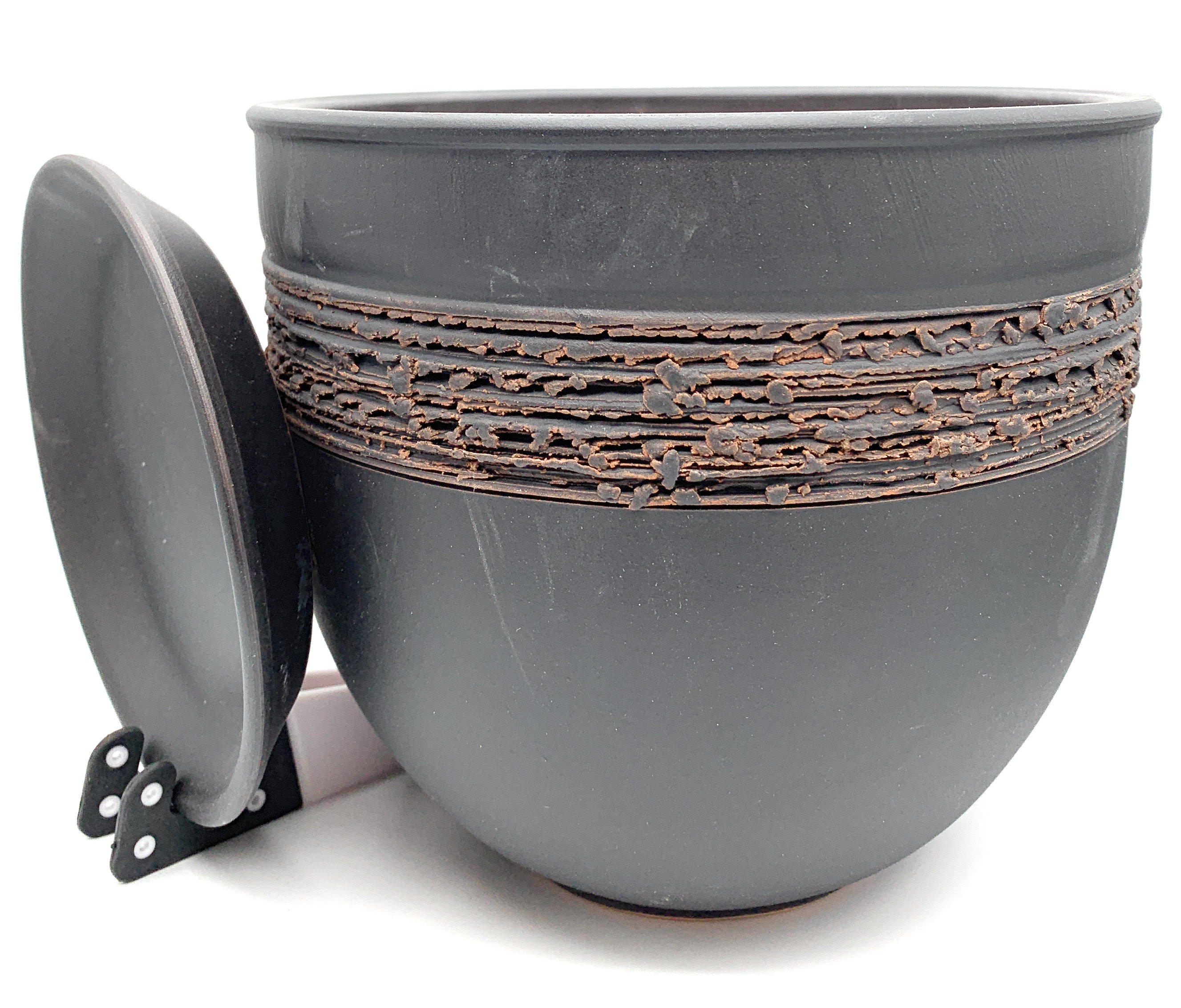 Glazed Ceramic Flower Pot With Saucer Round Terracotta With Etsy UK