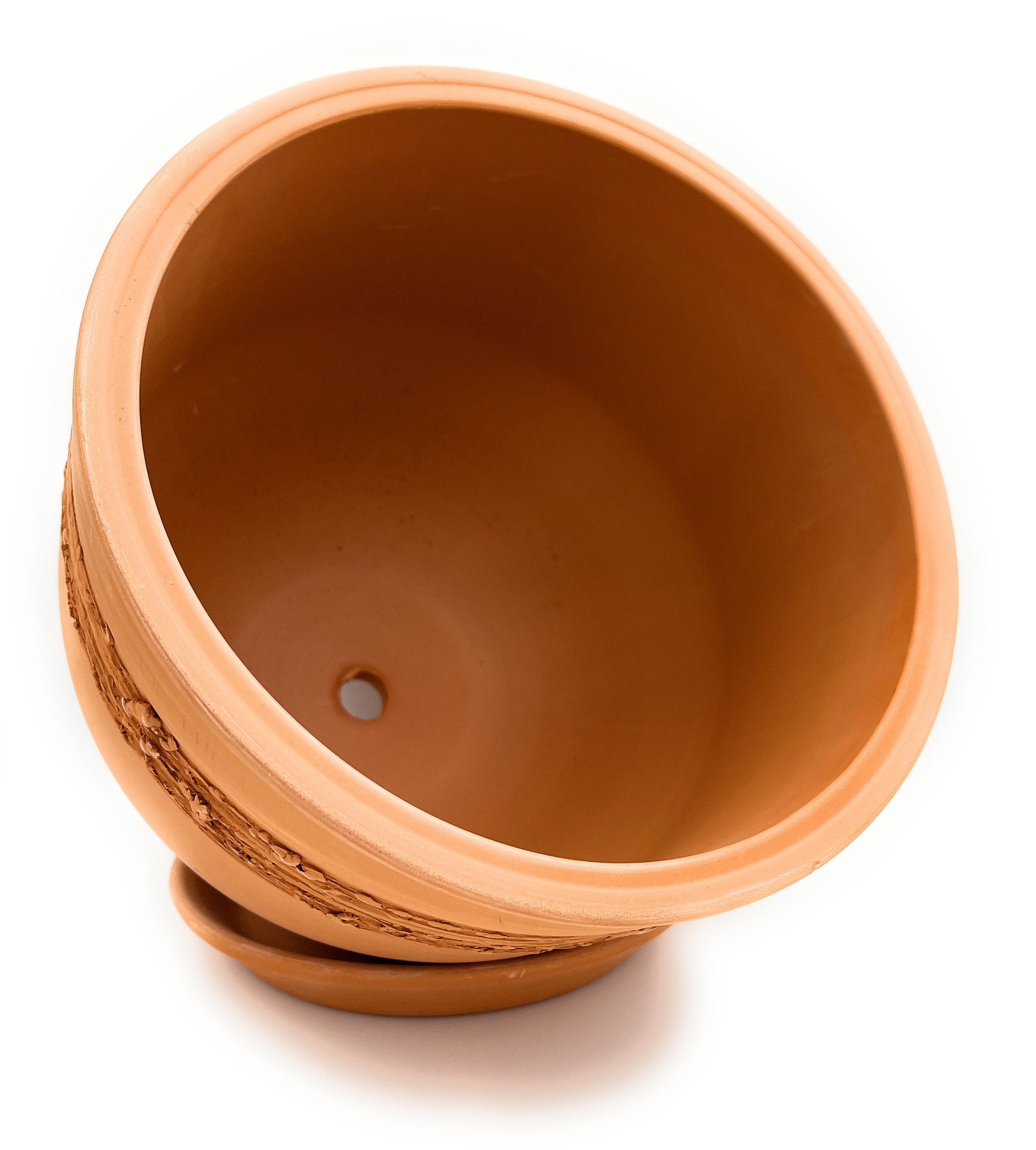 Ceramic Plant Pot with Saucer Flower Pot and Drip Tray Etsy