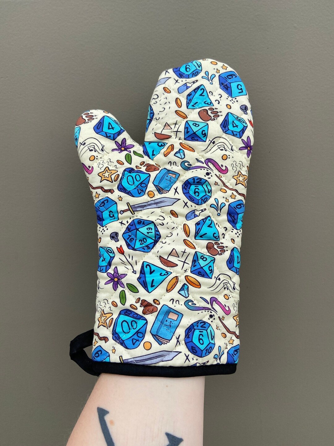 RPG Game-inspired Oven Mitt Kitchen Decor - Etsy