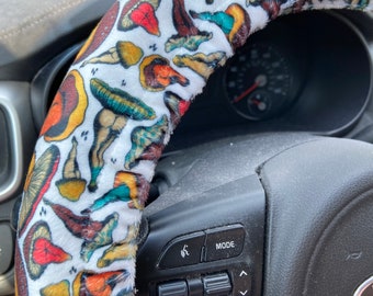 PREORDER - Sexy mushrooms steering wheel cover