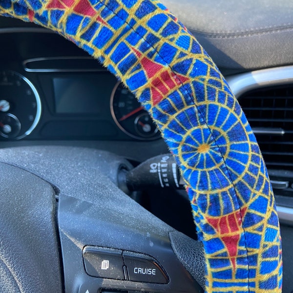 DragonCon carpet-inspired Steering Wheel Cover