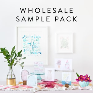 Wholesale Sample Pack - Wenskaarten - Gevouwen Lege Kaarten - Groothandel Kaarten - Kerstmis Groothandel - Bruiloft - Wenskaart Sampler Pack