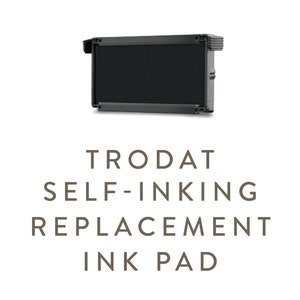 Replacement Ink Pad for Trodat Self-Inking Stamps