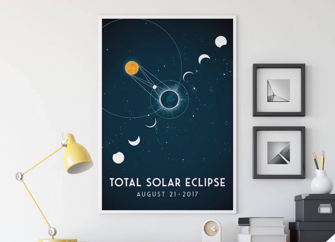 2017 Solar Eclipse Poster – Limited Edition Astronomy Art Print - Etsy