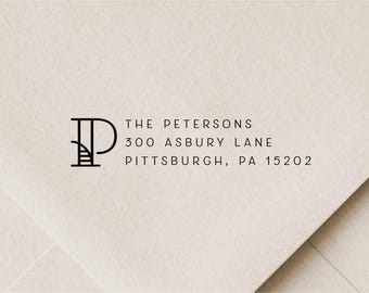 Custom Self-Inking Return Address Stamp - Personalized Stationery