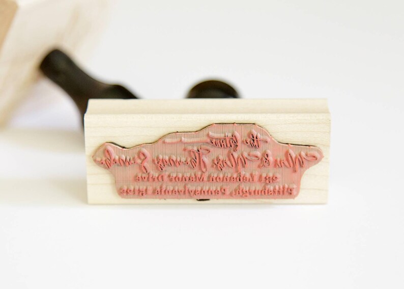 Custom Self-Inking Return Address Stamp - Personalized Stationery image 7