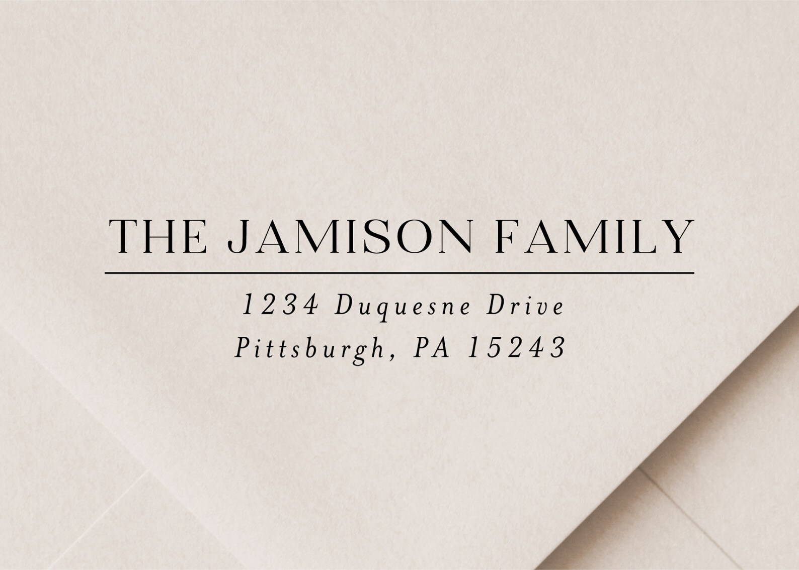 Self Inking or Wood Return Address Stamp Custom Return Label Etsy